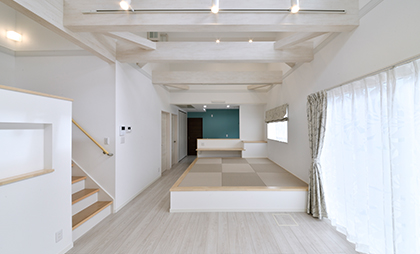 家づくりのアイデア満載の平屋